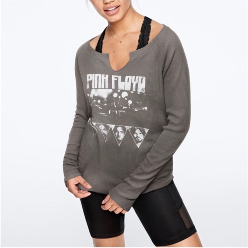 Pink Floyd VS PINK - Gray Long Sleeve tee